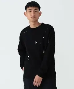 BEAMS / ダメージ クルーネック サーマルのサムネイル