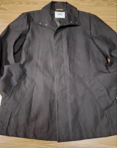 【美品】タケオキクチ スタンドカラーコート キルティング 茶