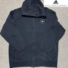 adidas Stella McCartney フードパーカー ブラック
