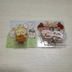 ちいかわ アクリルシーンクリップ 2個セット