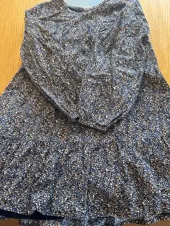 GAP 七分袖花柄ワンピース