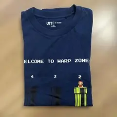 UNIQLO UT スーパーマリオ Tシャツ ネイビー