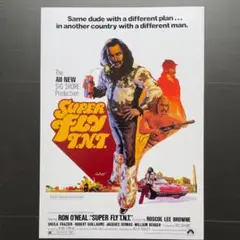 ポスター『Super Fly T.N.T.』1973★ブラックスプロイテーション