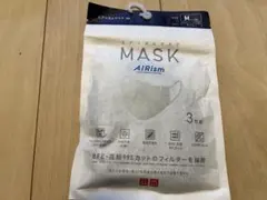 エアリズムマスク Mサイズ ネイビー 3枚入り　UNIQLO 新品