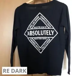 RE DARK リダーク　バックロゴ　カーディガン