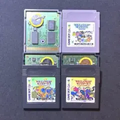 ゲームボーイカラー本体　ドラクエ3&ドラクエモンスターズセット ゲームボーイ - ドラゴンクエストモンスターズ 電池レスFRAM化 3