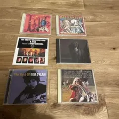 CD ６枚セット　BOB DYLAN PATTI SMITHなど