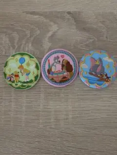 Disney Characters 刺繍缶バッジ