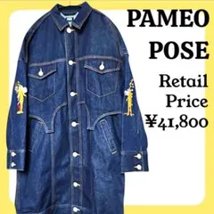 【392】EVISU エヴィス デニムシャツワンピース カモメ M相当 岡山製 392】EVISU エヴィス デニムシャツワンピース カモメ M相当 岡山製