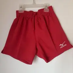 MIZUNO ミズノ キッズ ショートパンツ 赤 140cm
