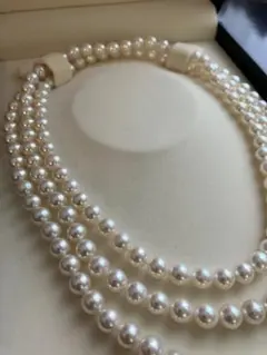 TASAKIアコヤパールロングネックレス(127センチ)