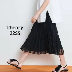 Theory　完売　MOD LACE PLEATED MIDI SKIRTのサムネイル