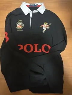 Polo Ralph Lauren 黒 ポロシャツ クマ刺繍