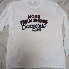 Converse MORE THAN SHOES 長袖カットソー 3L