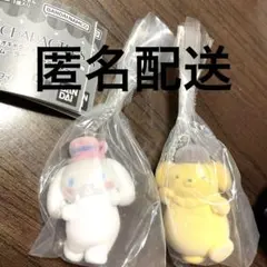 サンリオ　ミニチュアチャーム〜ライブキャラクター　シナモロール　ポムポムプリン