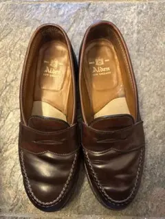 ⭐︎超人気モデル⭐︎ Alden ローファー NAVY US 7D Alden x Brogue Navy Nubuck Full Strap Loafer – BROGUE