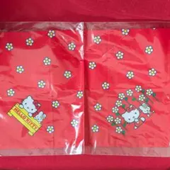 レア 1999年 レトロ ハローキティ ハンカチ フラワー SANRIO