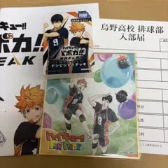 ハイキュー ファンパーク 入場特典 色紙 入部届