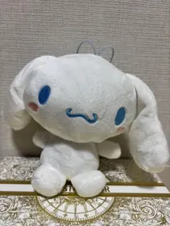 サンリオ シナモロール シナモン ぬいぐるみ マスコット ホワイト 白
