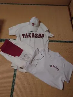 富山県　高岡商業高校野球部　公式試合用ユニフォーム＆ベーTセット　高校野球 富山県代表 高岡商業高校｜2017年夏の甲子園出場校の