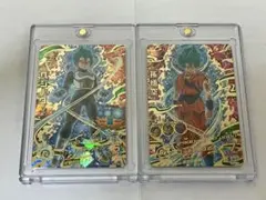 ドラゴンボールヒーローズ 孫悟空 ベジータ 2枚セット