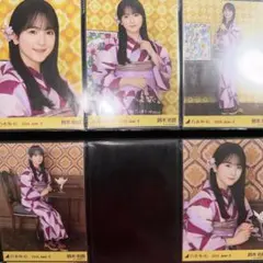 乃木坂46 生写真 2026 浴衣 コンプ 鈴木佑捺 - メルカリ