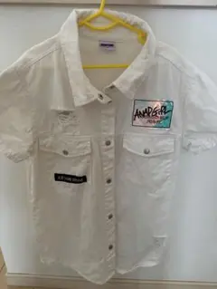 ANAPgirl ホワイト デニムジャケットXS