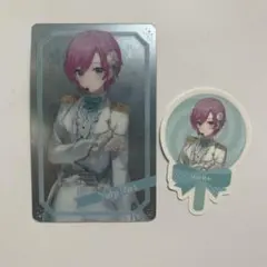 夕陽リリ ランダムメタルカード 特典ステッカー