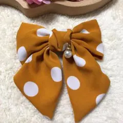 新色❤︎プレミアム限定13 水玉柄足長バタフライリボン　フォーマルパレッタ　ビッグ