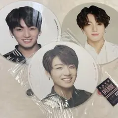 BTS ジョングク 公式レアうちわ まとめ売り花様年華 WINGS SYSのサムネイル