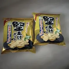 カルビー 堅あげポテト 北海道バターしょうゆ味 2袋セット