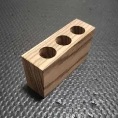 印鑑スタンド ハンコスタンド ペン立て(ゼブラウッド)