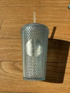 STARBUCKSスターバックスロゴコールドカップタンブラーバンピー473ml