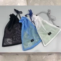 PORTER×B印 ヨシダ / 別注 メッシュ 巾着 ショルダーポーチ Sサイズ