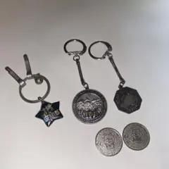 【ビートルズ、他レトロキーホルダーセット】送料込★