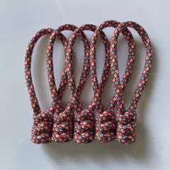 ジッパータブ　パラコード5個セット【66】