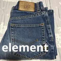 elementストレートデニム ウエスト26インチのサムネイル