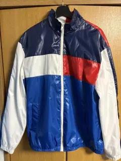 MIZUNO 高校野球部 グランドコート グラコン ジャンパー 紺＆銀 光沢