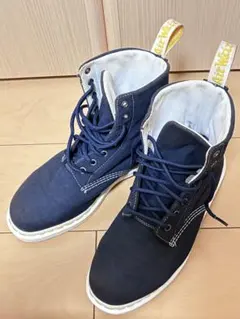 Dr. Martens キャンバスブーツ ネイビー
