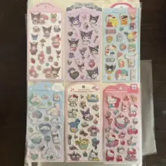 サンリオ パールマシュマロシール 6枚セットのサムネイル