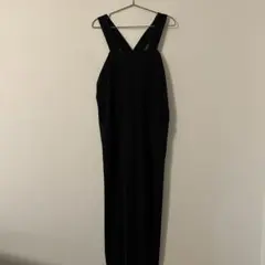 JEANASIS ブラック サロペット