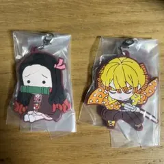 鬼滅の刃 ラバーストラップ ラバスト 善逸＆禰豆子