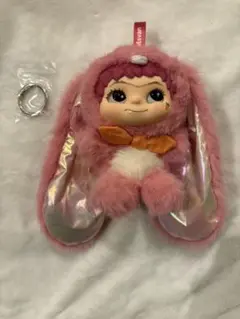 ワクク　ピンク バニー　キーホルダー