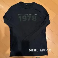 DIESEL 1978 長袖カットソー 黒