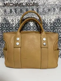 【中古品】 MICHAEL KORS マイケルコース レザー トートバッグ 茶色