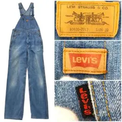 2626 Levis オーバーオール W32 70年代 ビンテージ 希少 黒タブのサムネイル