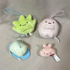 すみっコぐらし ぬいぐるみ マスコット　タピオカ　たぴおか　ざっそう　ふろしき