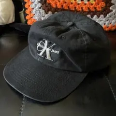 カルバンクライン 90s USA製 キャップ ブラック