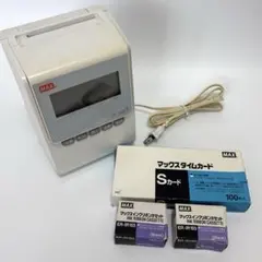 マックスタイムレコーダーER-80S2/タイムカードホルダーER-RW10 - メルカリ
