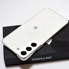 SIMフリー Galaxy S22 256GB ホワイト 1399 電池良好 - メルカリ